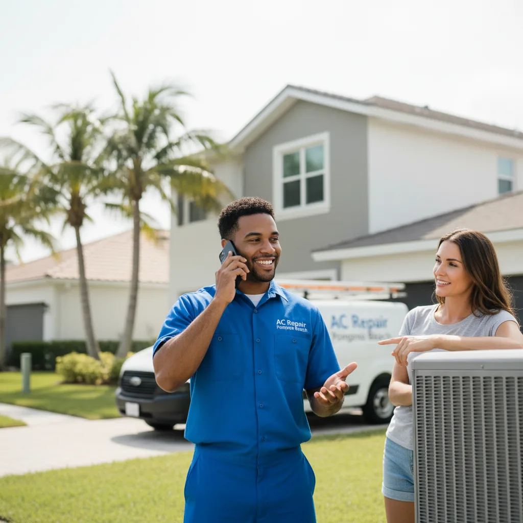 AC Repair Pompano Beach customer support in Poolesville